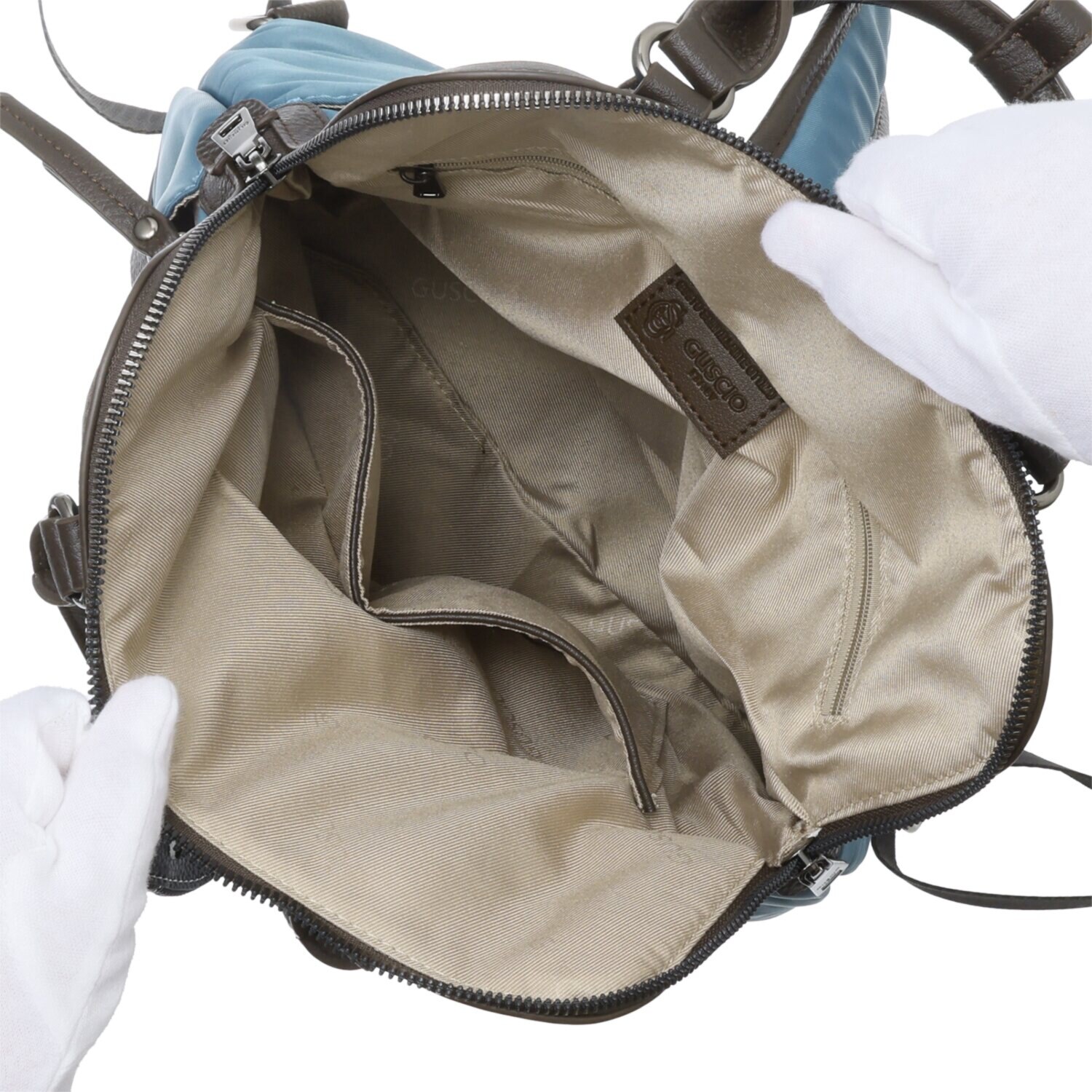 グッシオイタリー はっ水 高密度ナイロンリュック＆ フレブルちゃん マルチケースセット