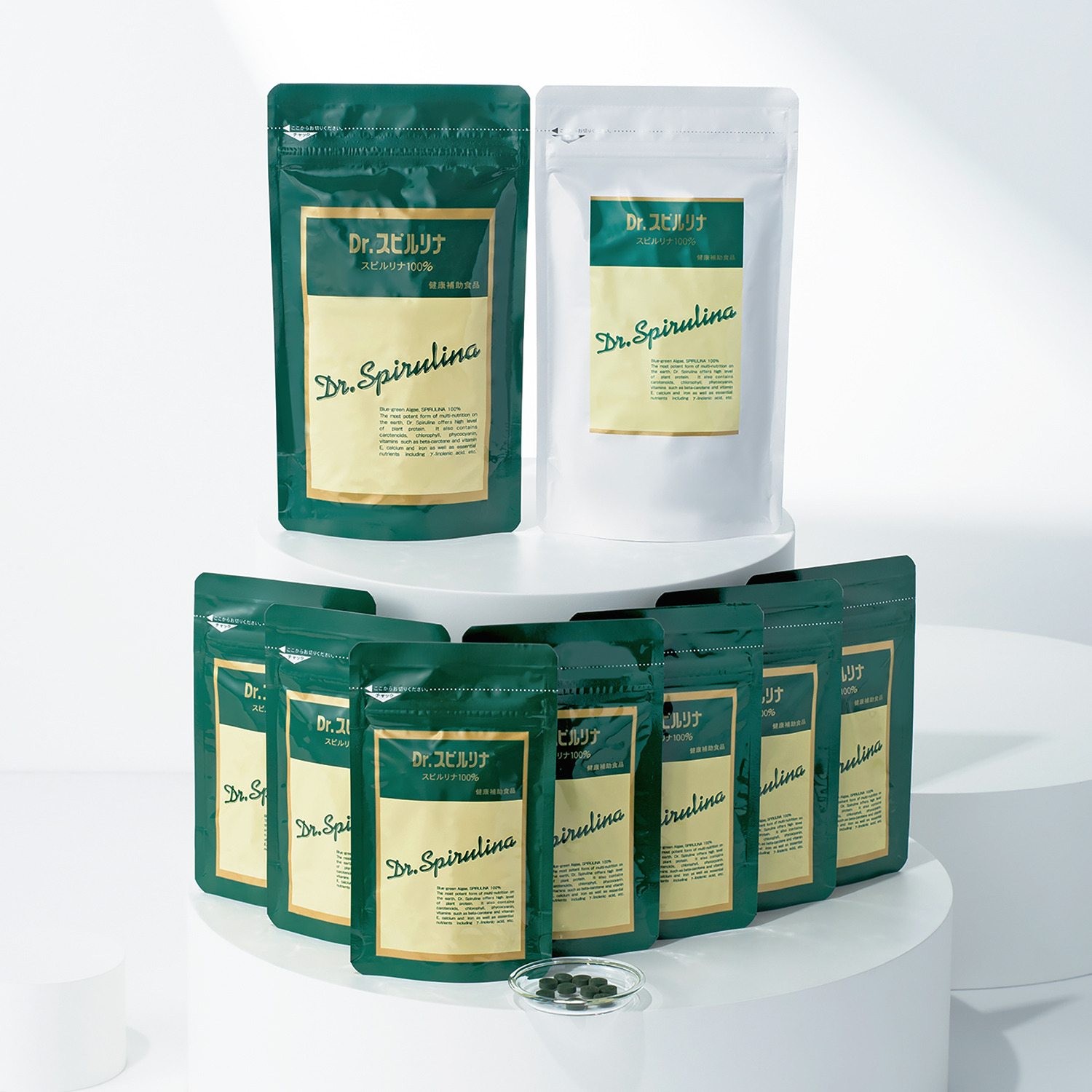 ７３種類の栄養素を含む 世界が認めた スーパーフード ドクター・スピルリナ 特別増量セット