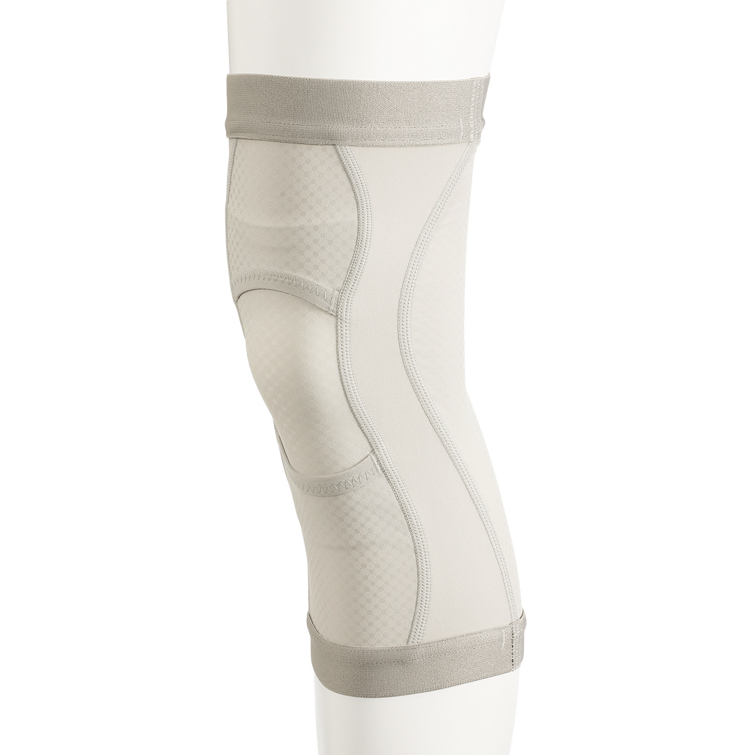 しっかりサポートする フィット感！ 蒸れにくく快適！ ノーブル 皮膚感覚ひざサポーター アルコークール ２枚組