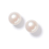 インプレスミー シルバー 淡水パール ふっくら スタッドピアス