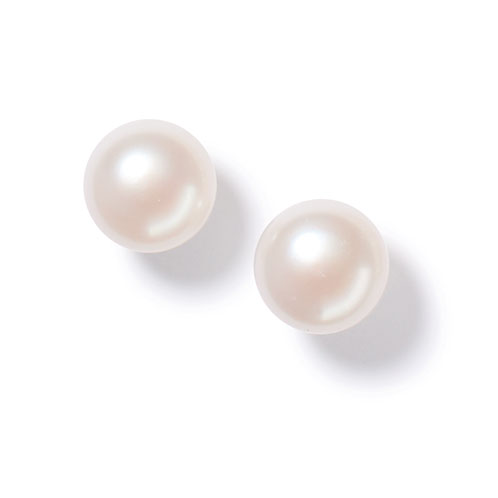 インプレスミー シルバー 淡水パール ふっくら スタッドピアス