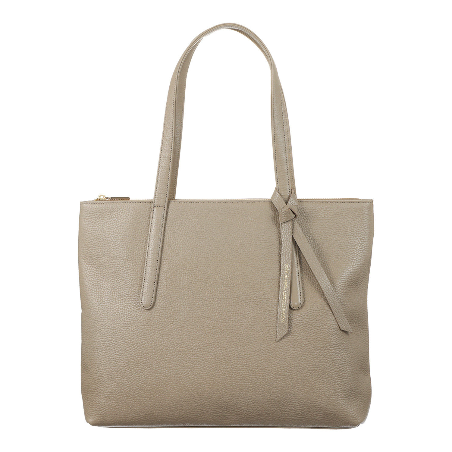 エヌバイサクシード ＜日本製＞ 姫路レザー 牛革シュリンク型押し Ａ４トートバッグ