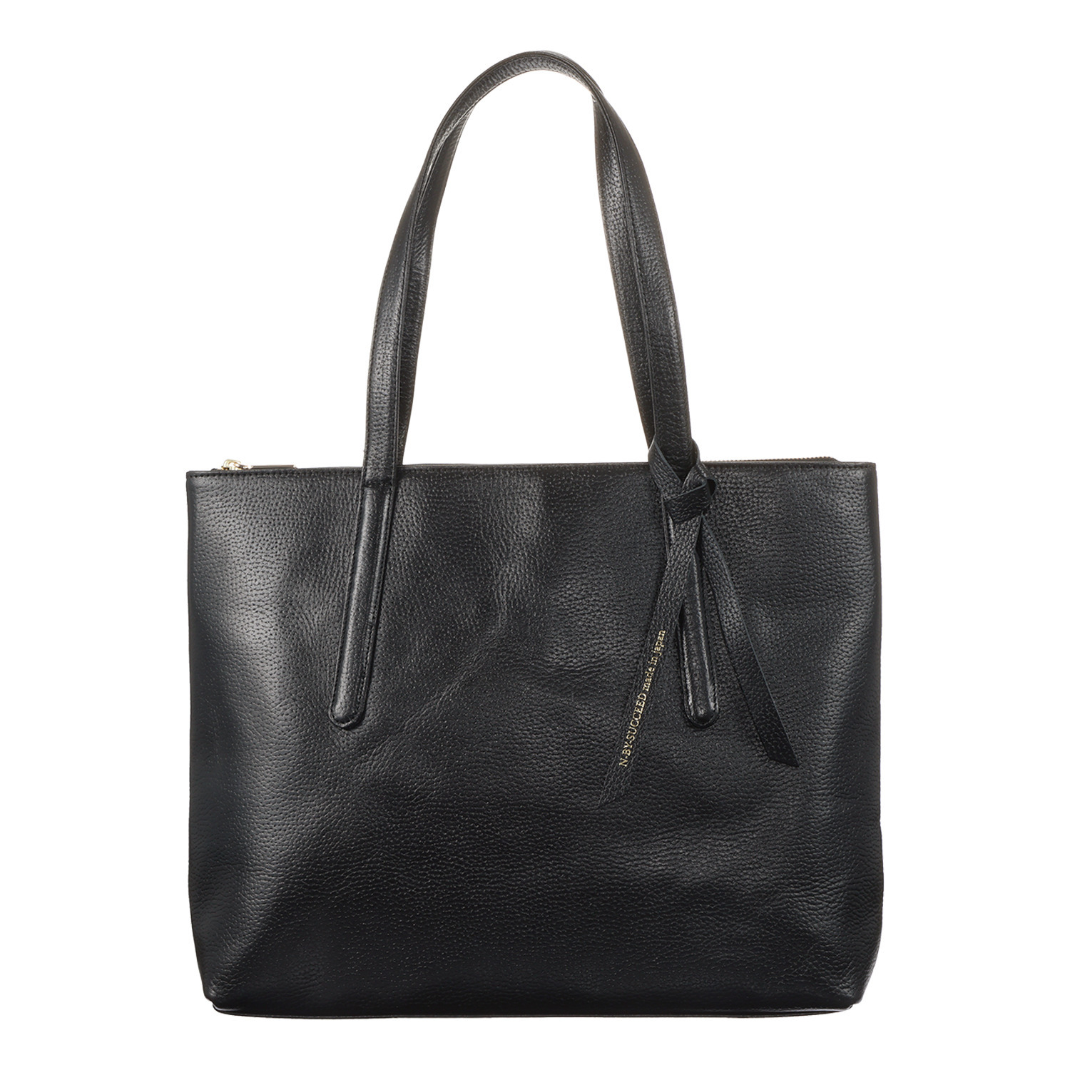 エヌバイサクシード ＜日本製＞ 姫路レザー 牛革シュリンク型押し Ａ４トートバッグ