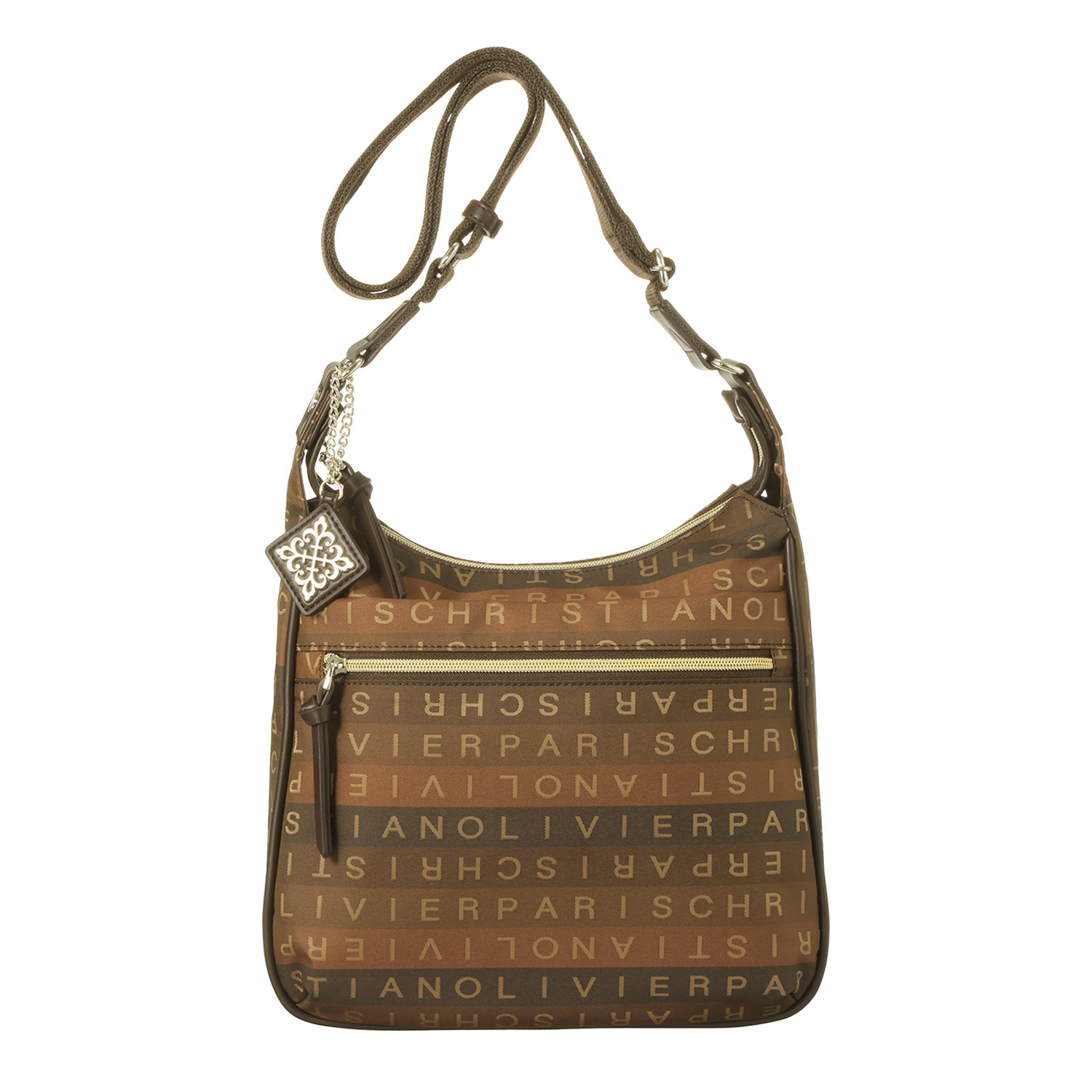 クリスチャン　オリビエ ショップチャンネル デビュー１５周年 はっ水 グラデーションジャガード 縦ショルダーバッグ