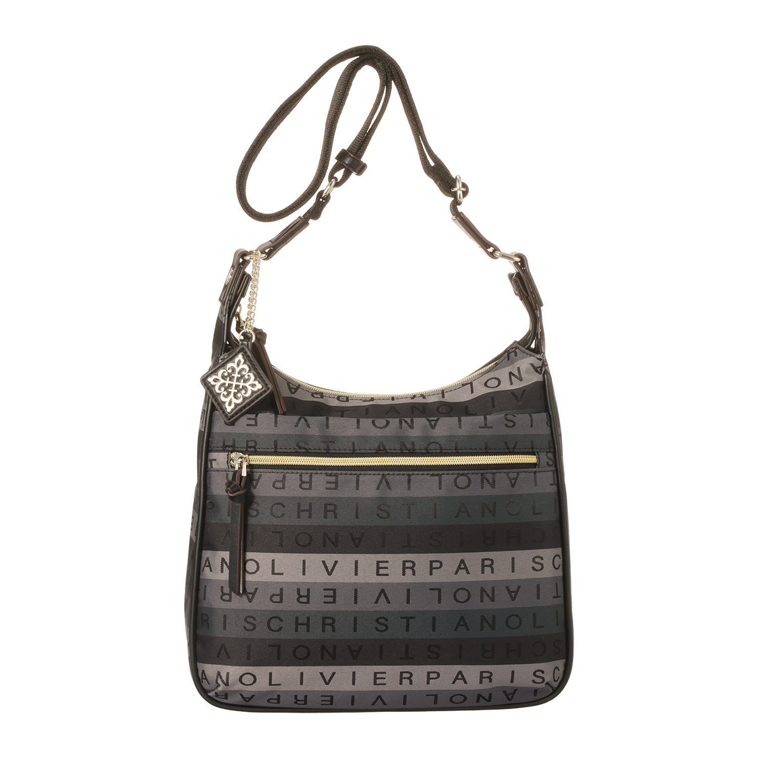 クリスチャン　オリビエ ショップチャンネル デビュー１５周年 はっ水 グラデーションジャガード 縦ショルダーバッグ