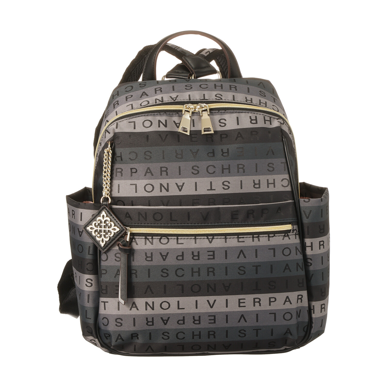 クリスチャン　オリビエ ショップチャンネル デビュー１５周年 はっ水 グラデーションジャガード ラウンドリュック