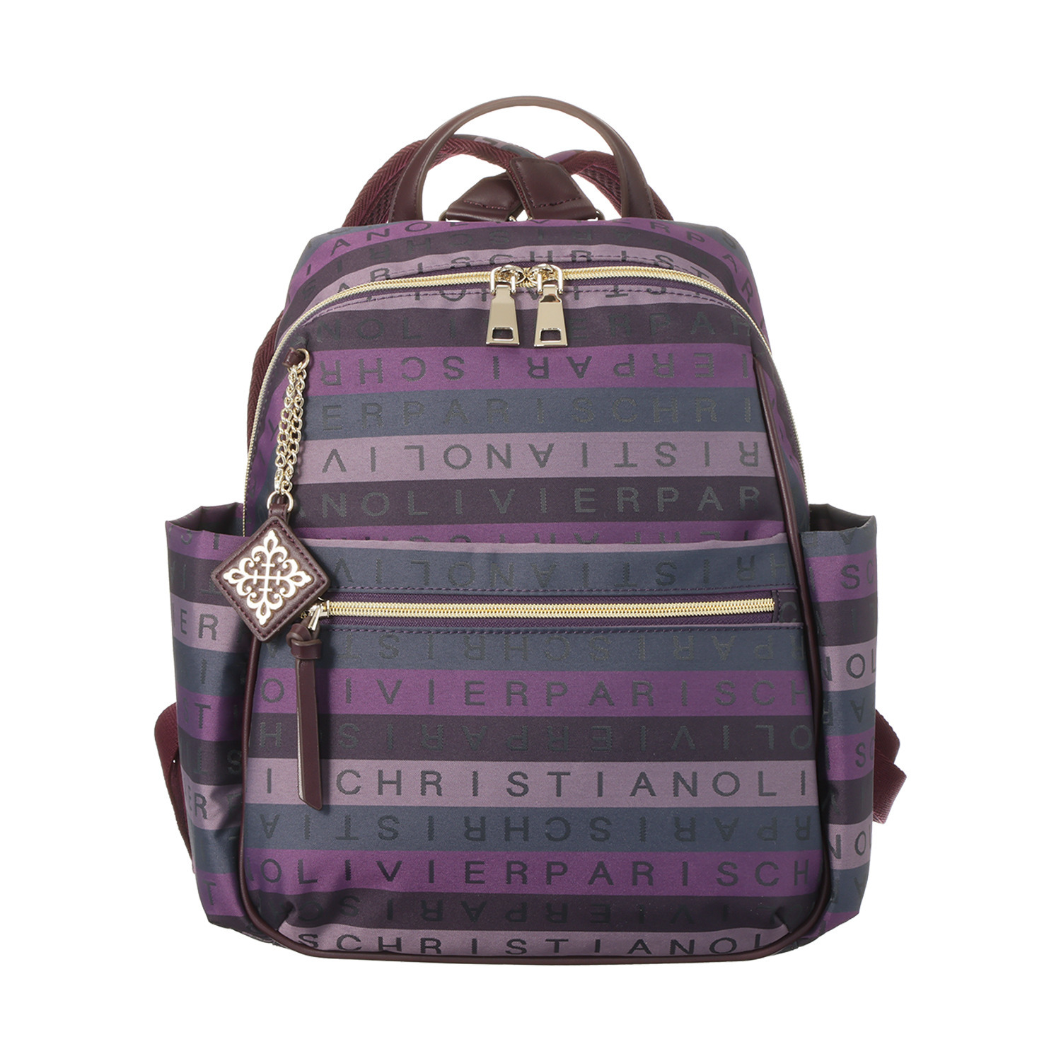 クリスチャン　オリビエ ショップチャンネル デビュー１５周年 はっ水 グラデーションジャガード ラウンドリュック