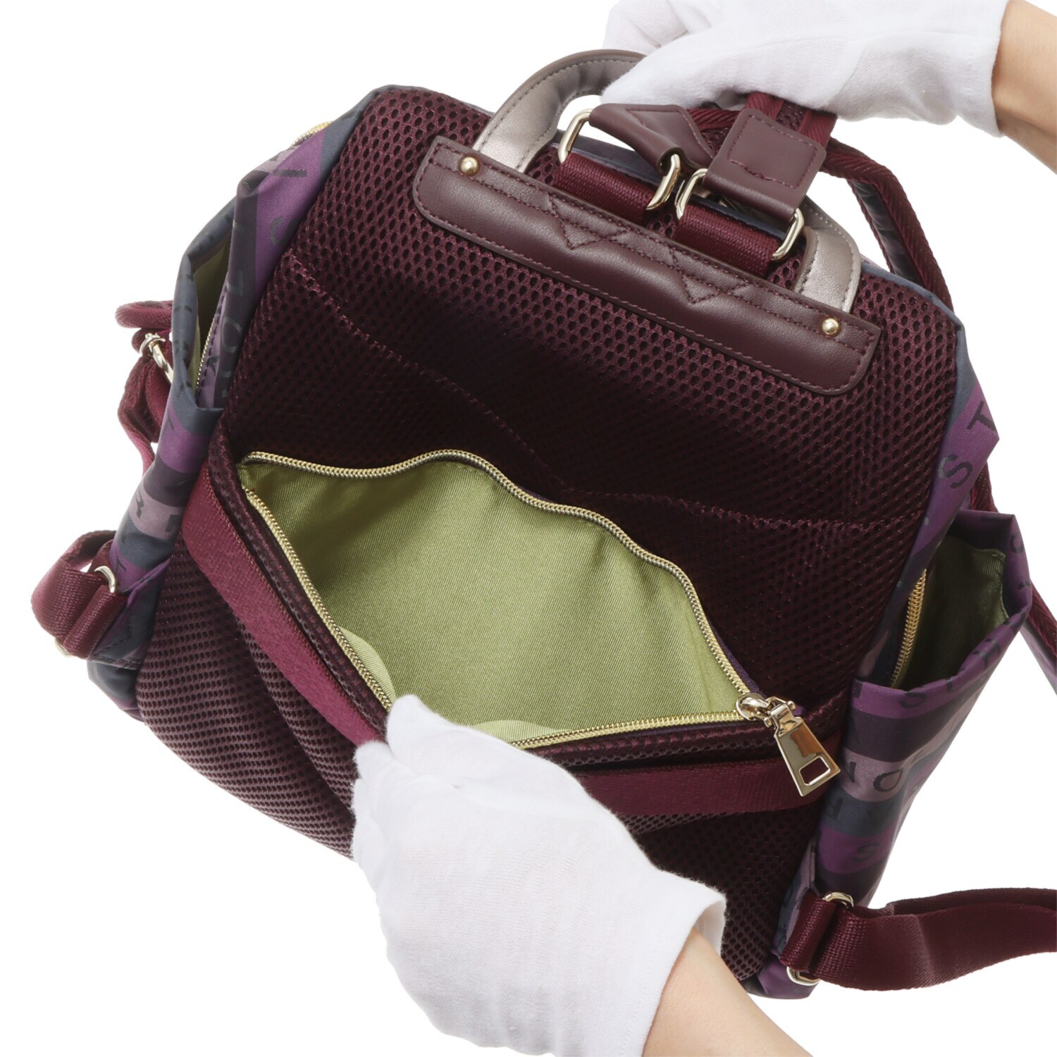 クリスチャン　オリビエ ショップチャンネル デビュー１５周年 はっ水 グラデーションジャガード ラウンドリュック