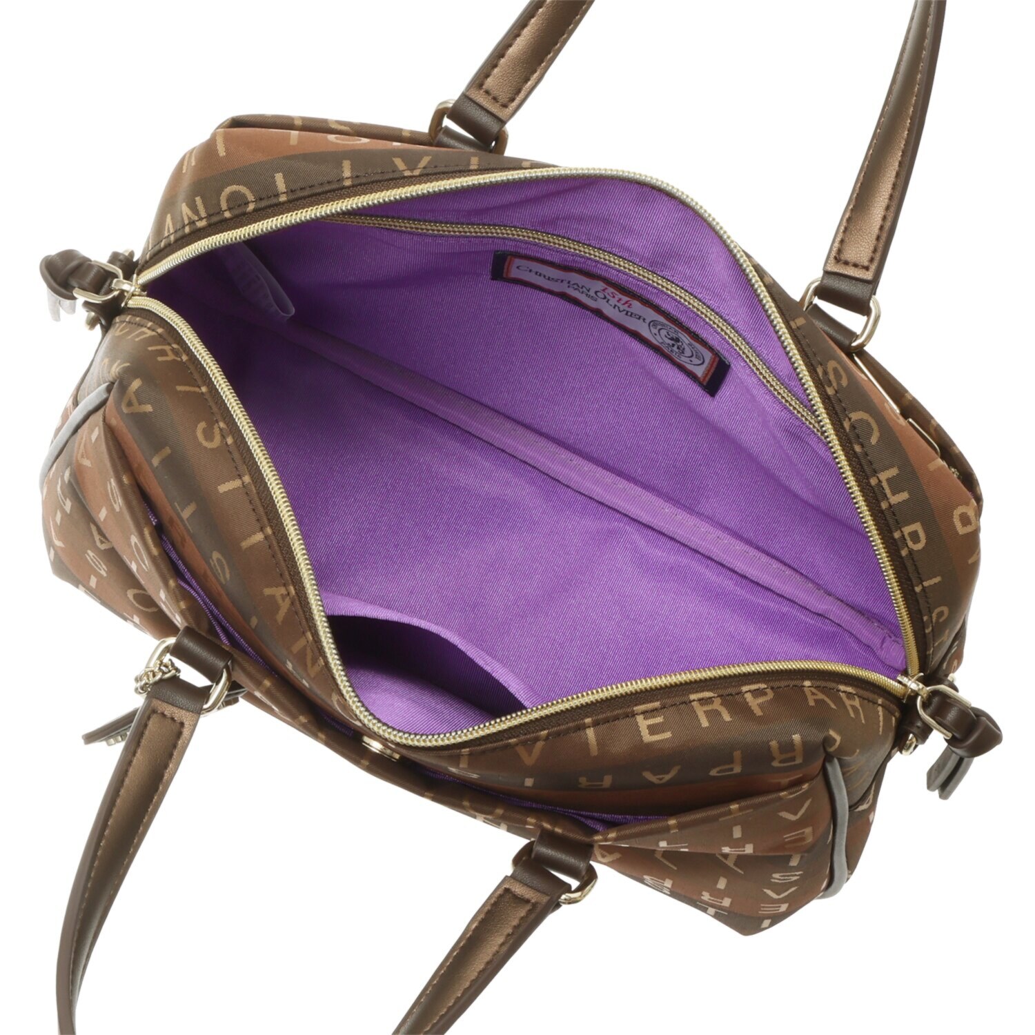 クリスチャン　オリビエ ショップチャンネル デビュー１５周年 はっ水 グラデーションジャガード ２ウェイボストンバッグ