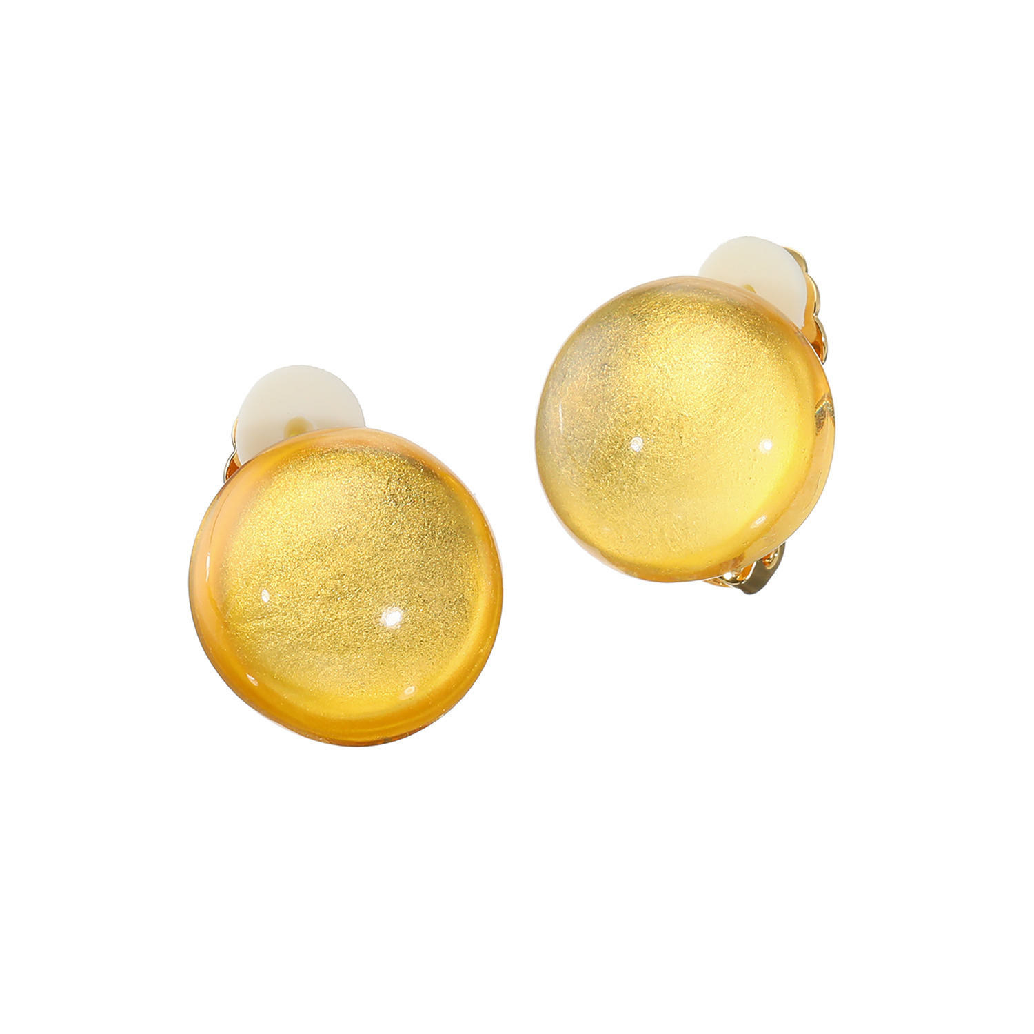 シスカ レジン メタリックカラー イヤリング／ピアス