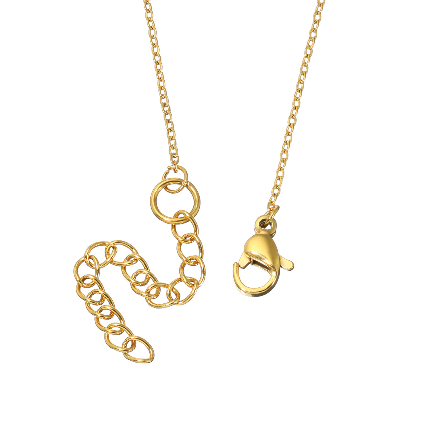 シスカ レジン ラウンドボール ステンレスチェーン ネックレス