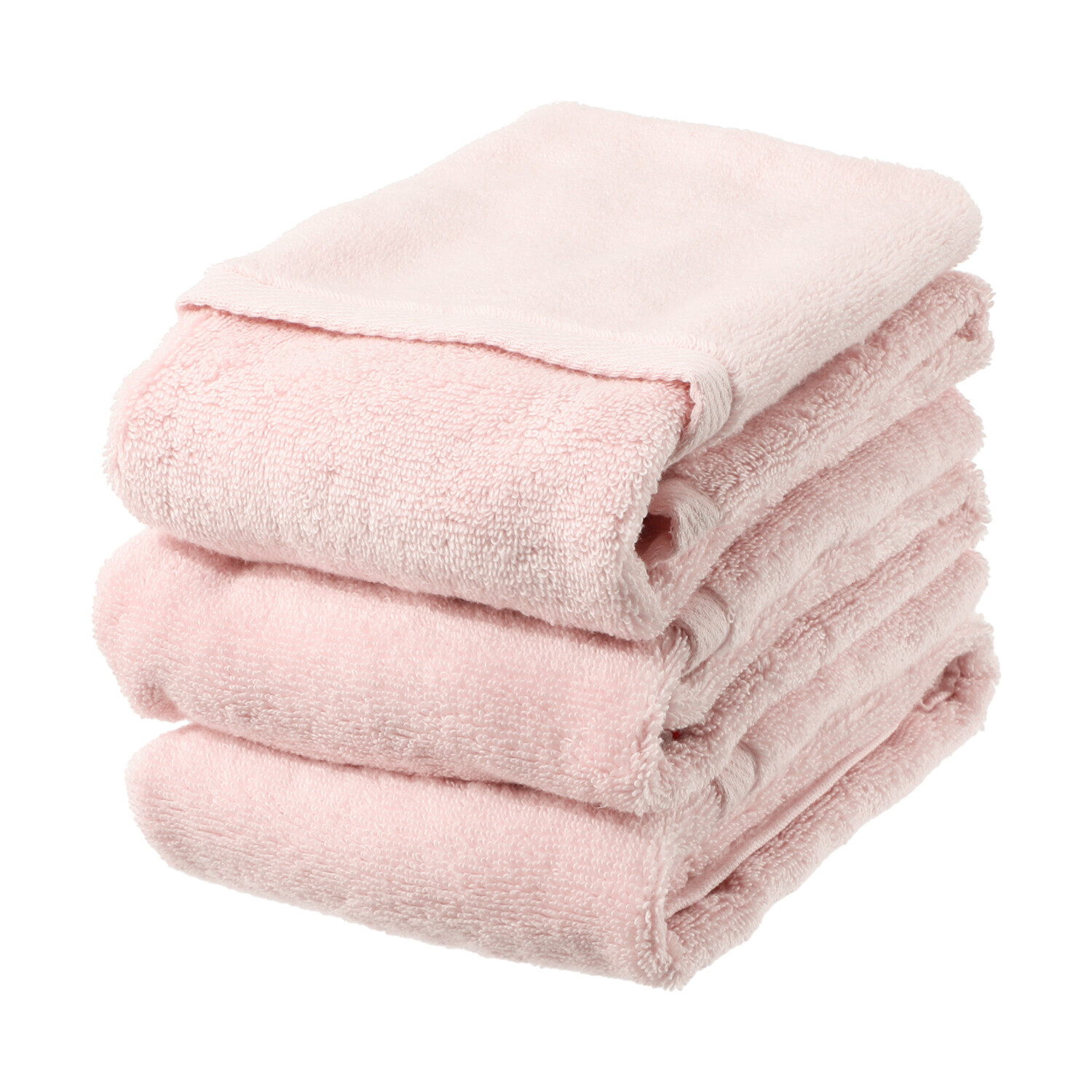 エアーかおるオーガニック ボブパイルスーパーソフト フェイスタオル 同色３枚組