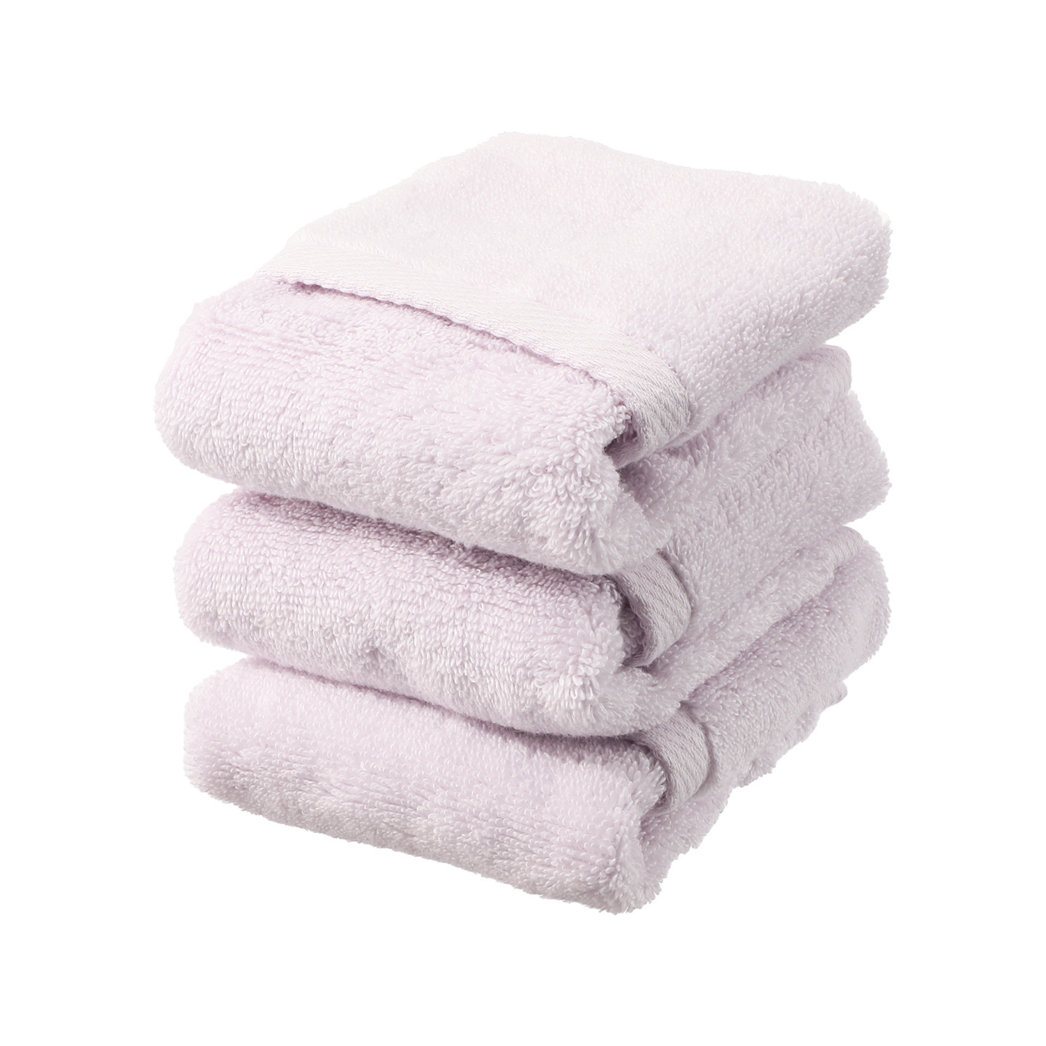 エアーかおるオーガニック ボブパイルスーパーソフト ハンドタオル 同色３枚組