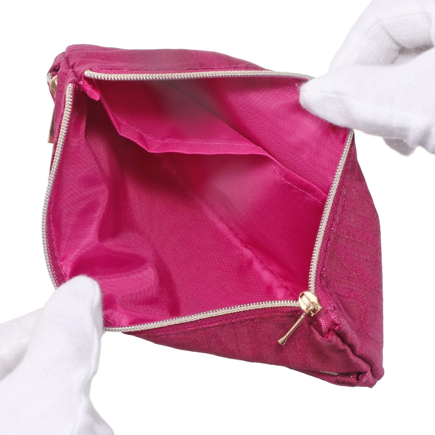 フォション ラメジャガード織 二段ポーチ＆ コインパスケースセット