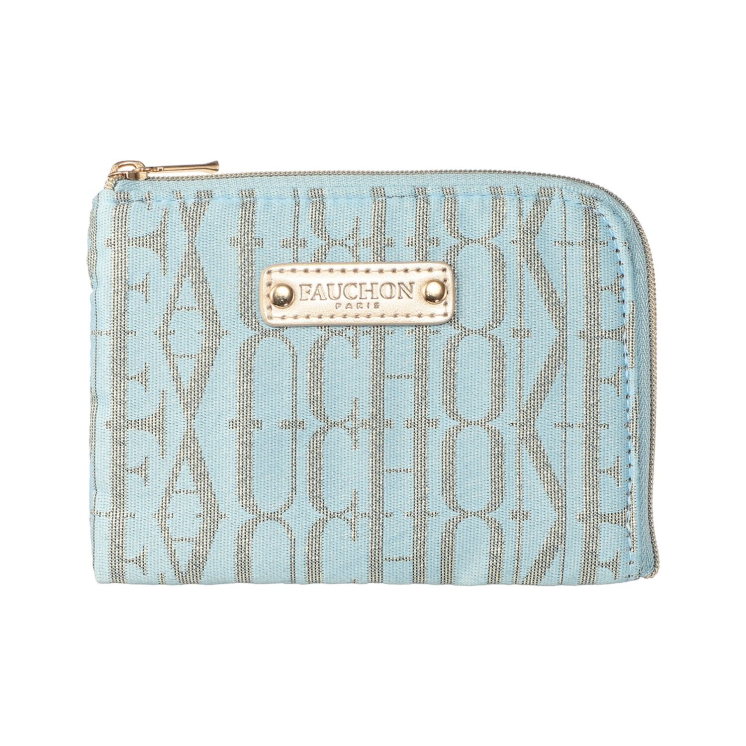 フォション ラメジャガード織 二段ポーチ＆ コインパスケースセット
