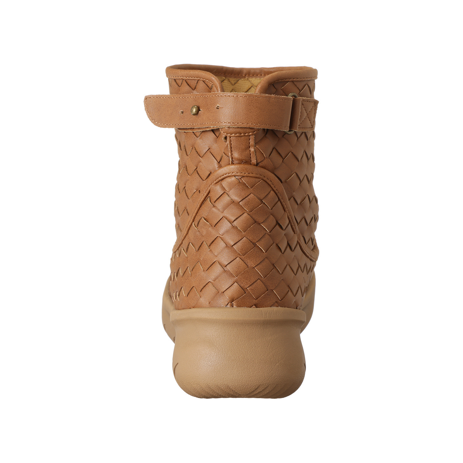 リン・クローバー 名作の予感！ メッシュデザイン 軽量厚底ショートブーツ