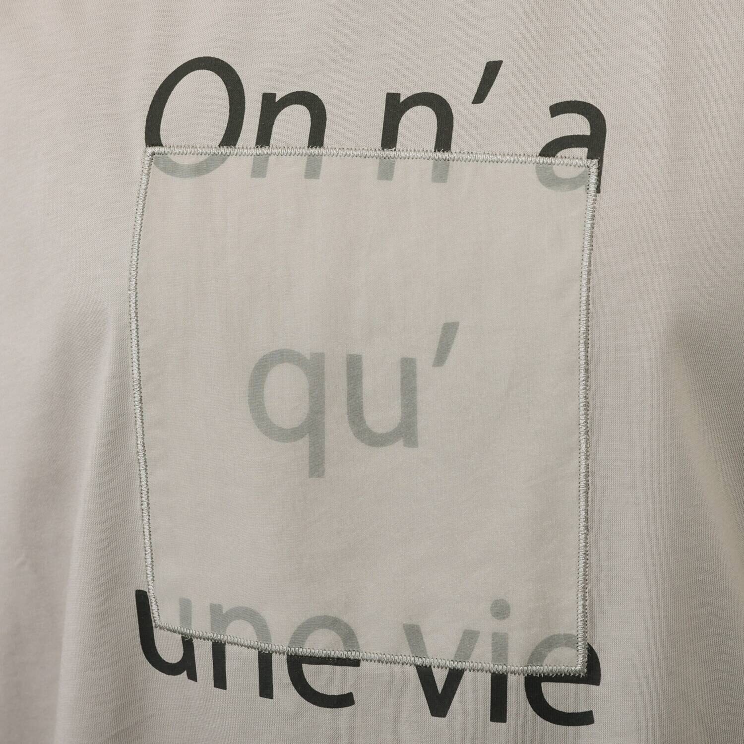 エピデミーク 綿１００％ オーガンジーロゴ Ｔシャツ