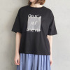 エピデミーク 綿１００％ オーガンジーロゴ Ｔシャツ