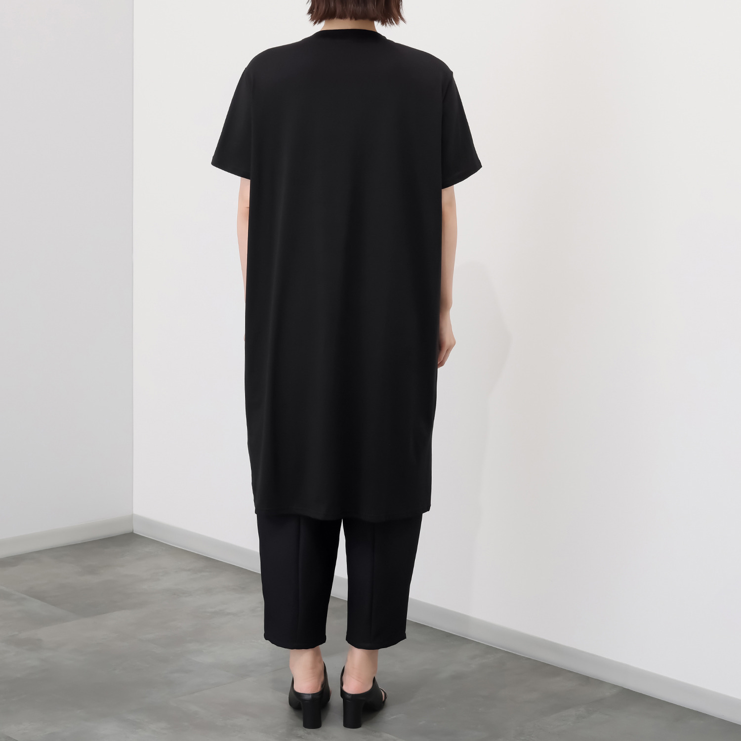 コイビトミサキ ジップアップアクセント チュニックプルオーバー