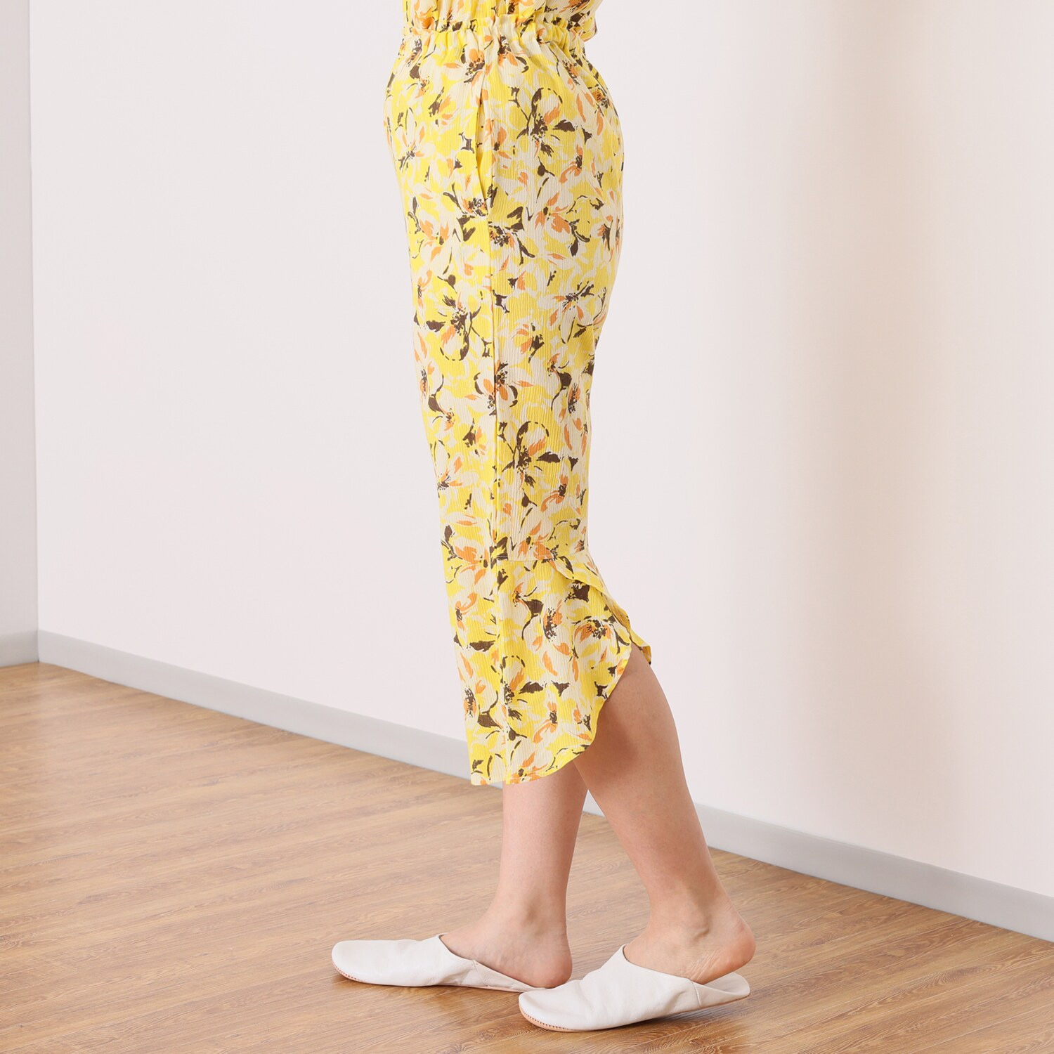 リラキュート 色はお任せ！　お楽しみ袋 吸水速乾 綿１００％クレープ素材 リラクシングウェア ４点セット