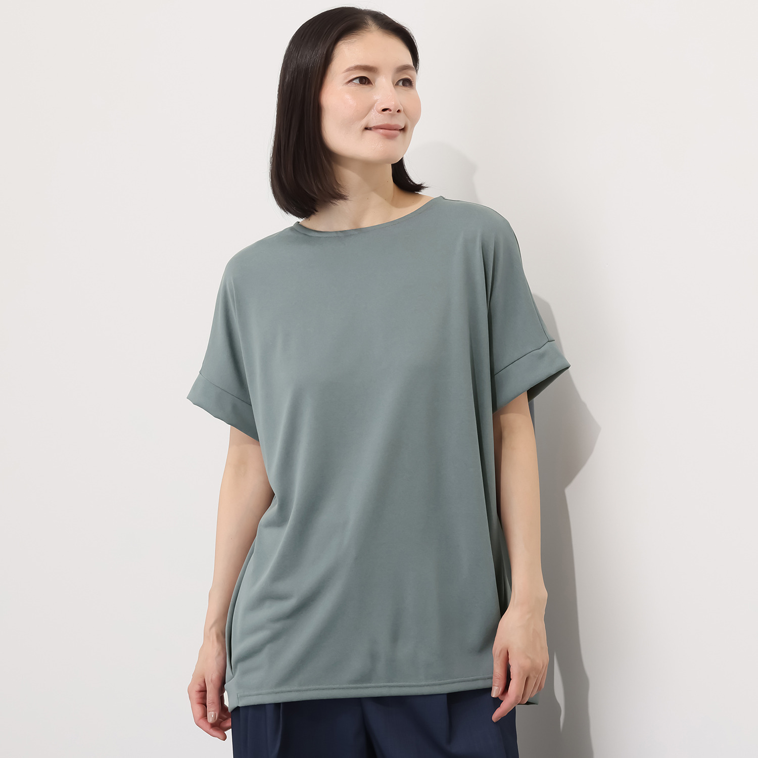 ココンライフ　ドゥ 虫よけ素材使用！ ＵＶカット・吸水速乾 切替チュニック