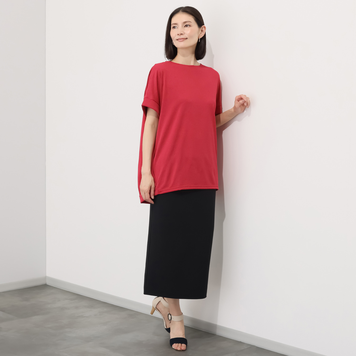 ココンライフ　ドゥ 虫よけ素材使用！ ＵＶカット・吸水速乾 切替チュニック