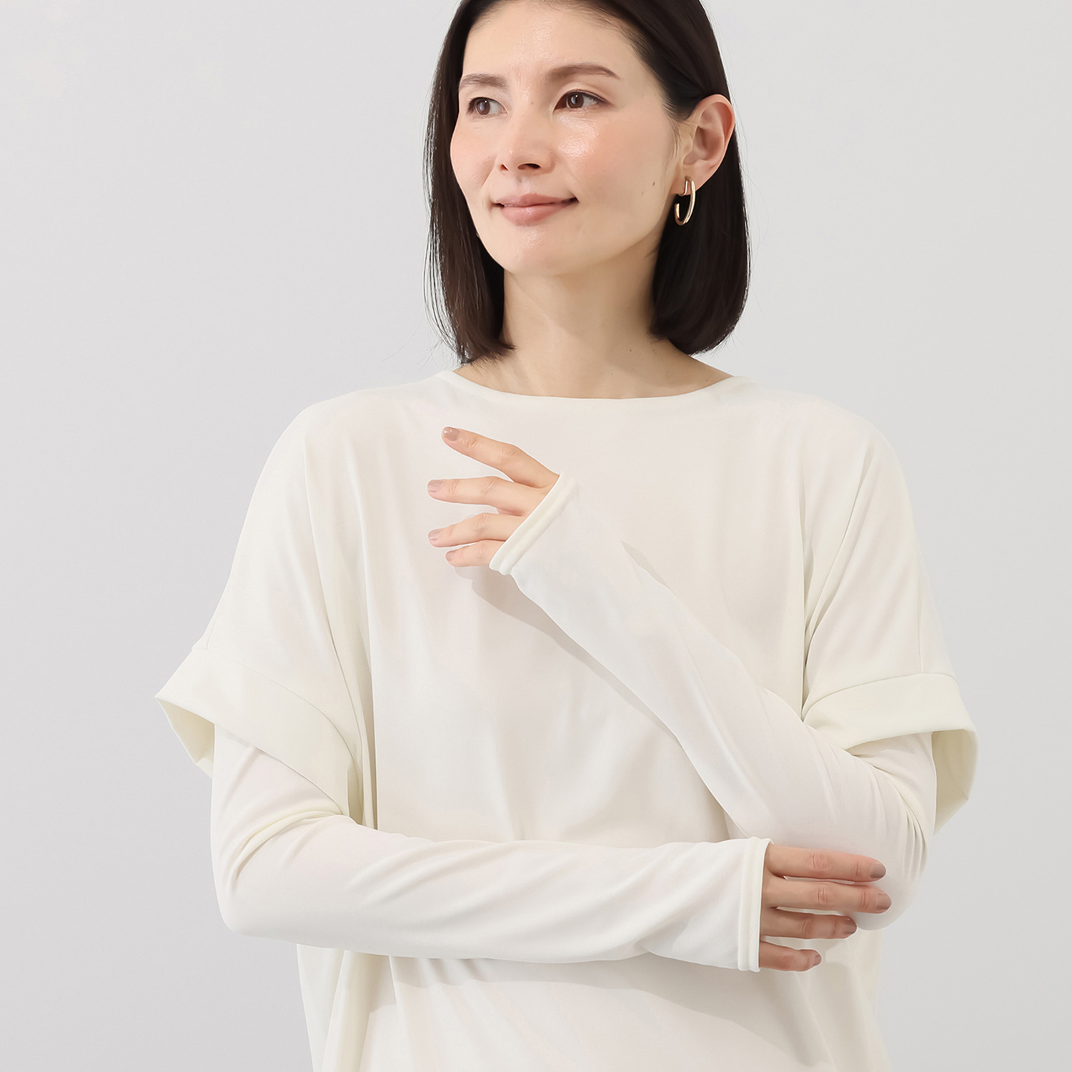 ココンライフ　ドゥ 虫よけ素材使用！ ＵＶカット・吸水速乾 アームカバー