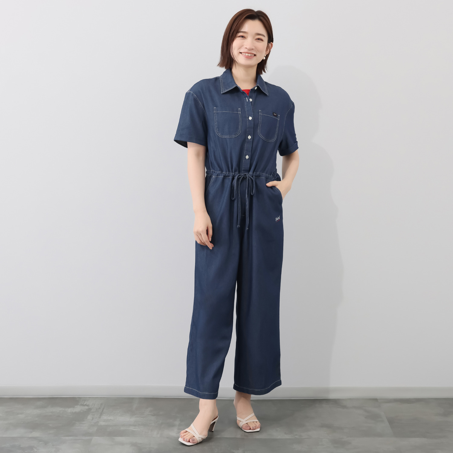 イクシーズ ソフトデニム オールインワン