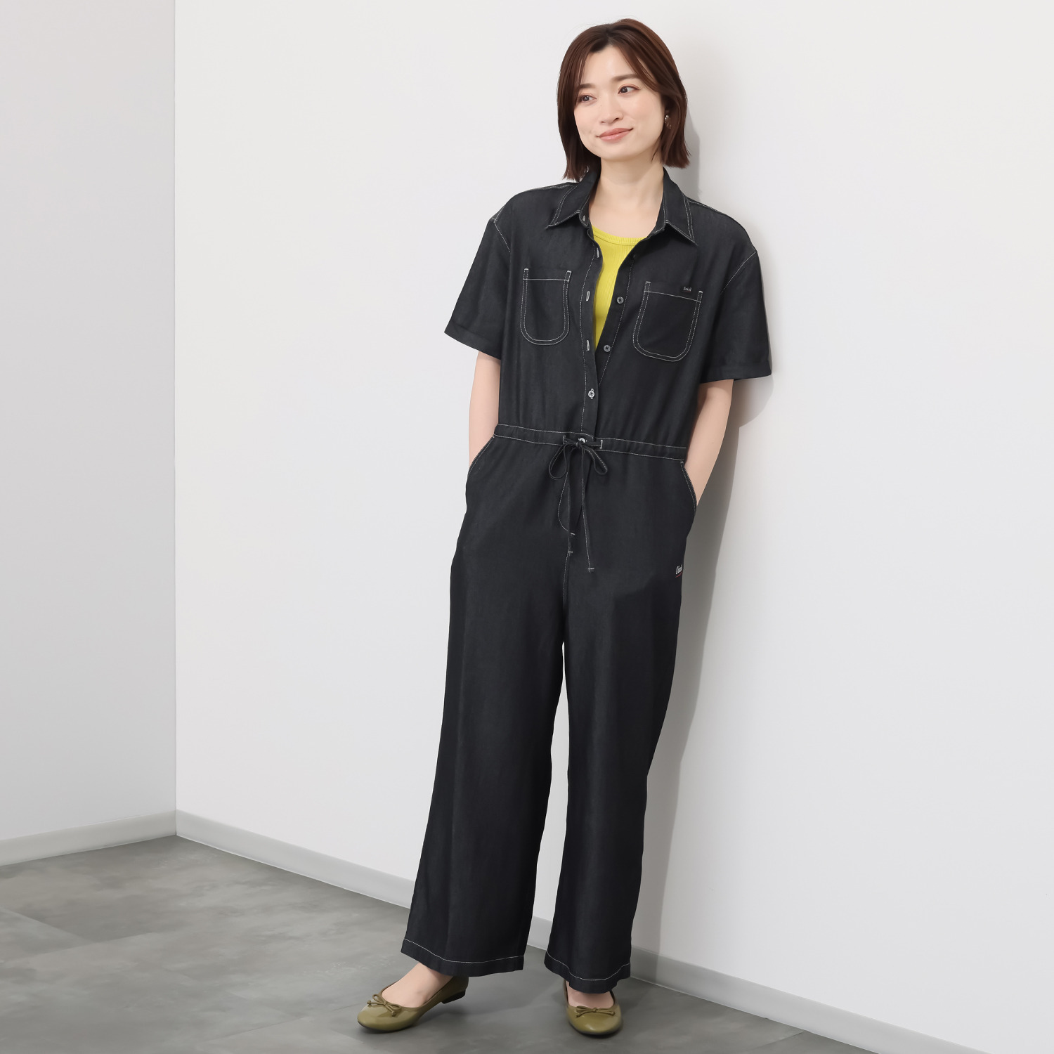 イクシーズ ソフトデニム オールインワン