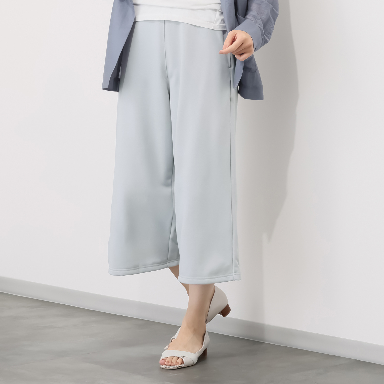 ココンライフ　ドゥ 虫よけ素材使用！ ＵＶカット・速乾 ワイドパンツ