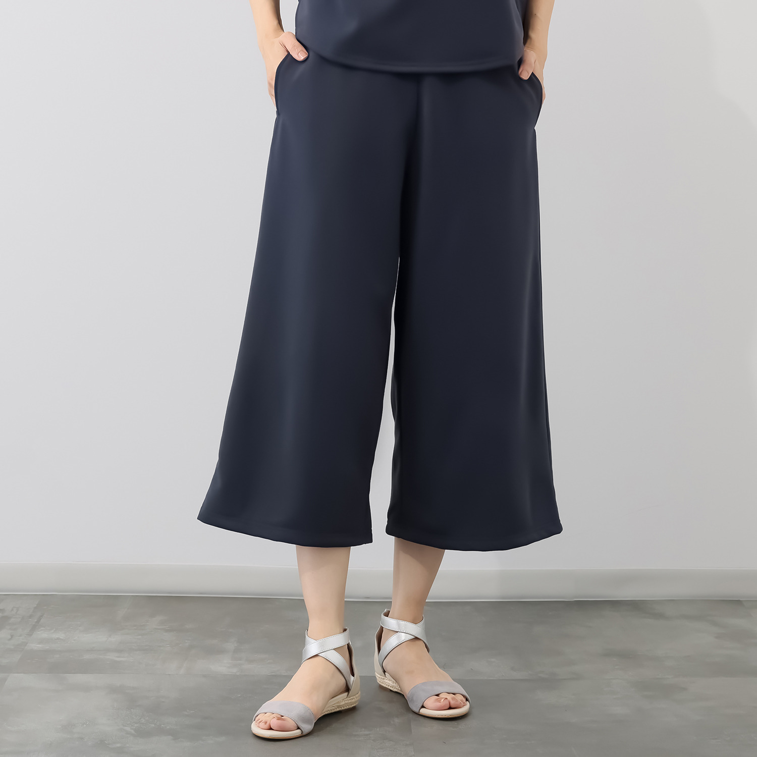 ココンライフ　ドゥ 虫よけ素材使用！ ＵＶカット・速乾 ワイドパンツ