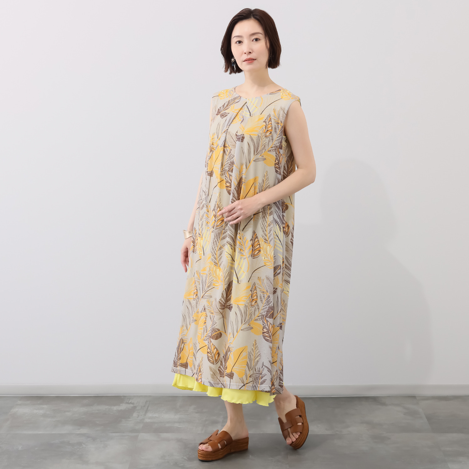 ラブソル センタータック リゾートワンピース