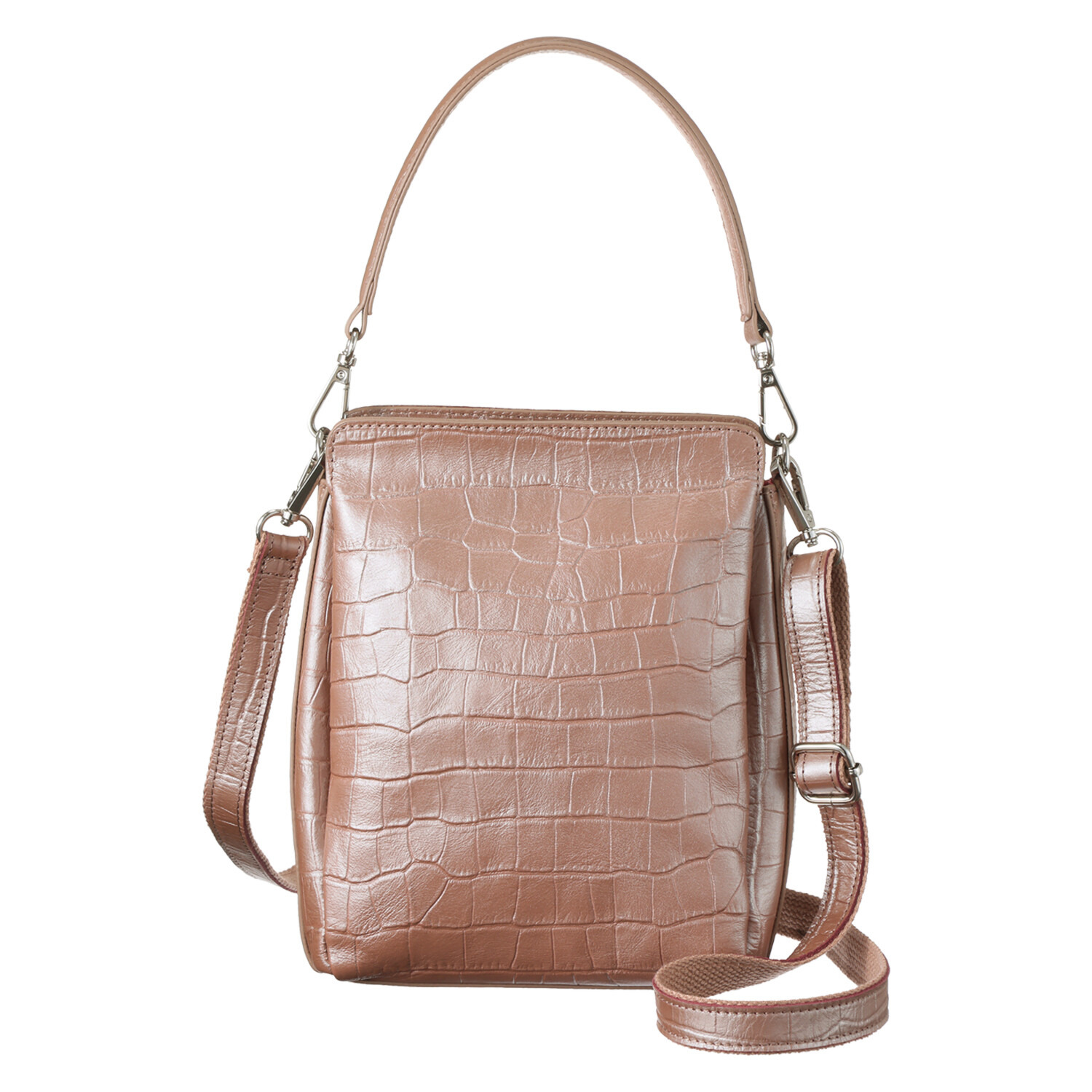 オリタタ 牛革クロコダイル型押し ２ウェイポシェット