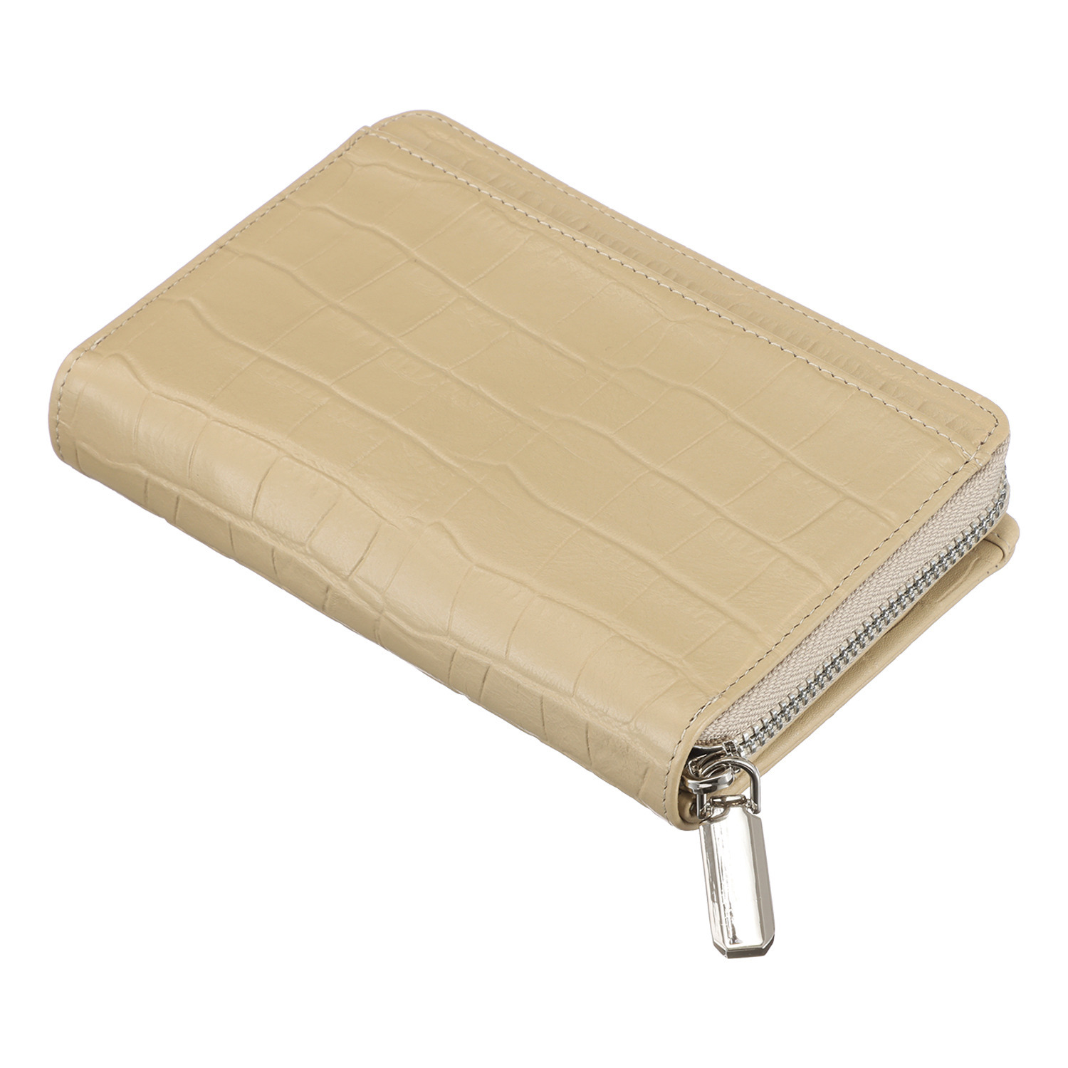 オリタタ 牛革クロコダイル型押し マルチウォレット