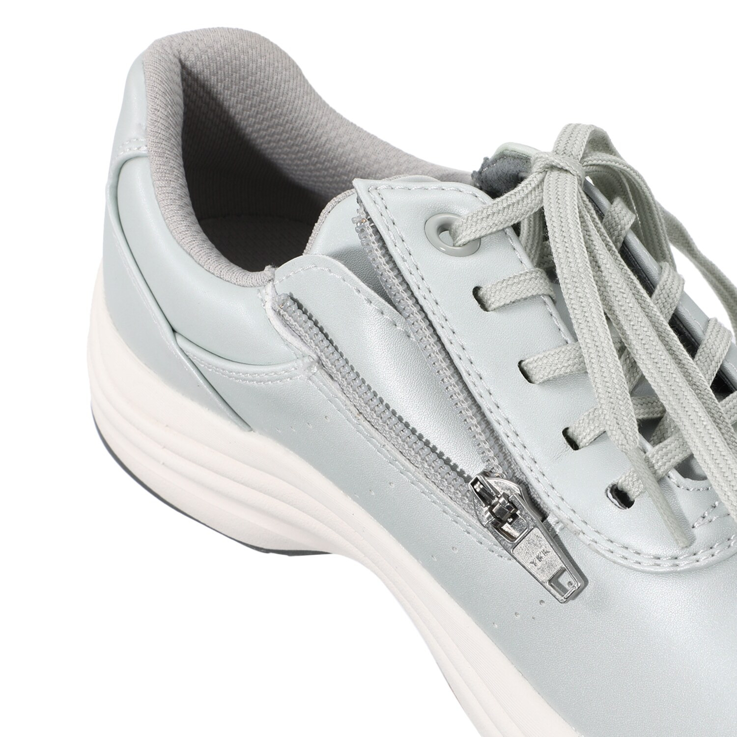 メディカルウォーク ファスナー付 やわらか合皮スニーカー ＳＨＭ＋＜レディース＞