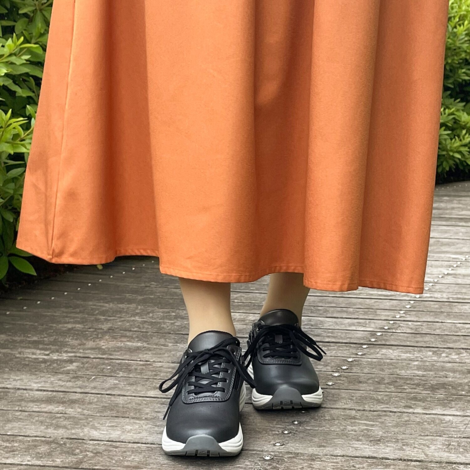 メディカルウォーク ファスナー付 やわらか合皮スニーカー ＳＨＭ＋＜レディース＞