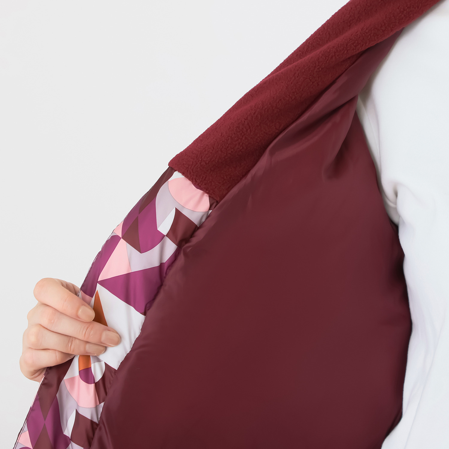 モリリン 軽くてあったか ホワイトダックダウン 羽毛ハンテン＜ＸＸＬ＞