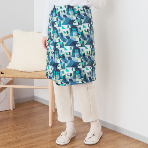 モリリン 軽くてあったか ホワイトダックダウン ひざ掛けにもなる 羽毛ラップスカート モリリン 軽くてあったか ホワイトダックダウン ひざ掛けにもなる 羽毛ラップスカート