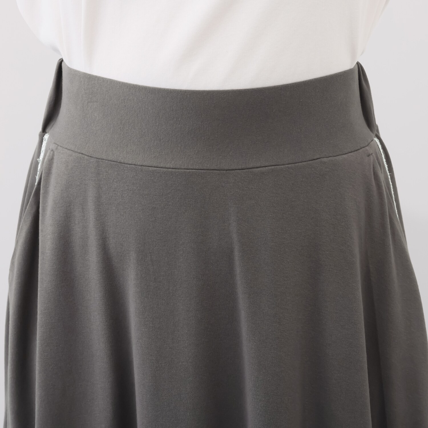 ブルーコレクション はき心地バツグン！ スパンコールアクセント バルーンスカート