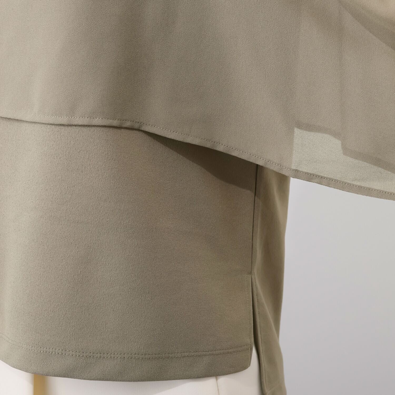 マイジュジュ 一枚で決まる！ シアーレイヤード プルオーバー