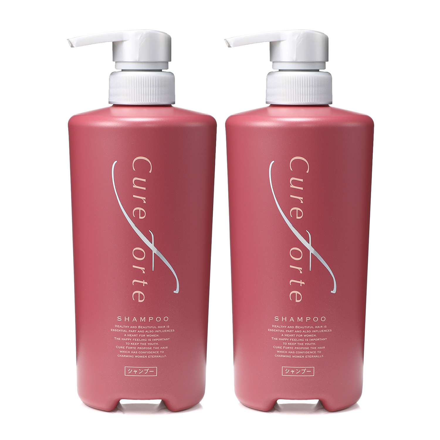 キュアフォルテ 髪と頭皮の老舗サロン開発 ハリコシツヤ美髪！ シャンプーＲＮＮ ＜シトラス 　フローラルの香り＞ ６００ｍｌサイズ ２本セット