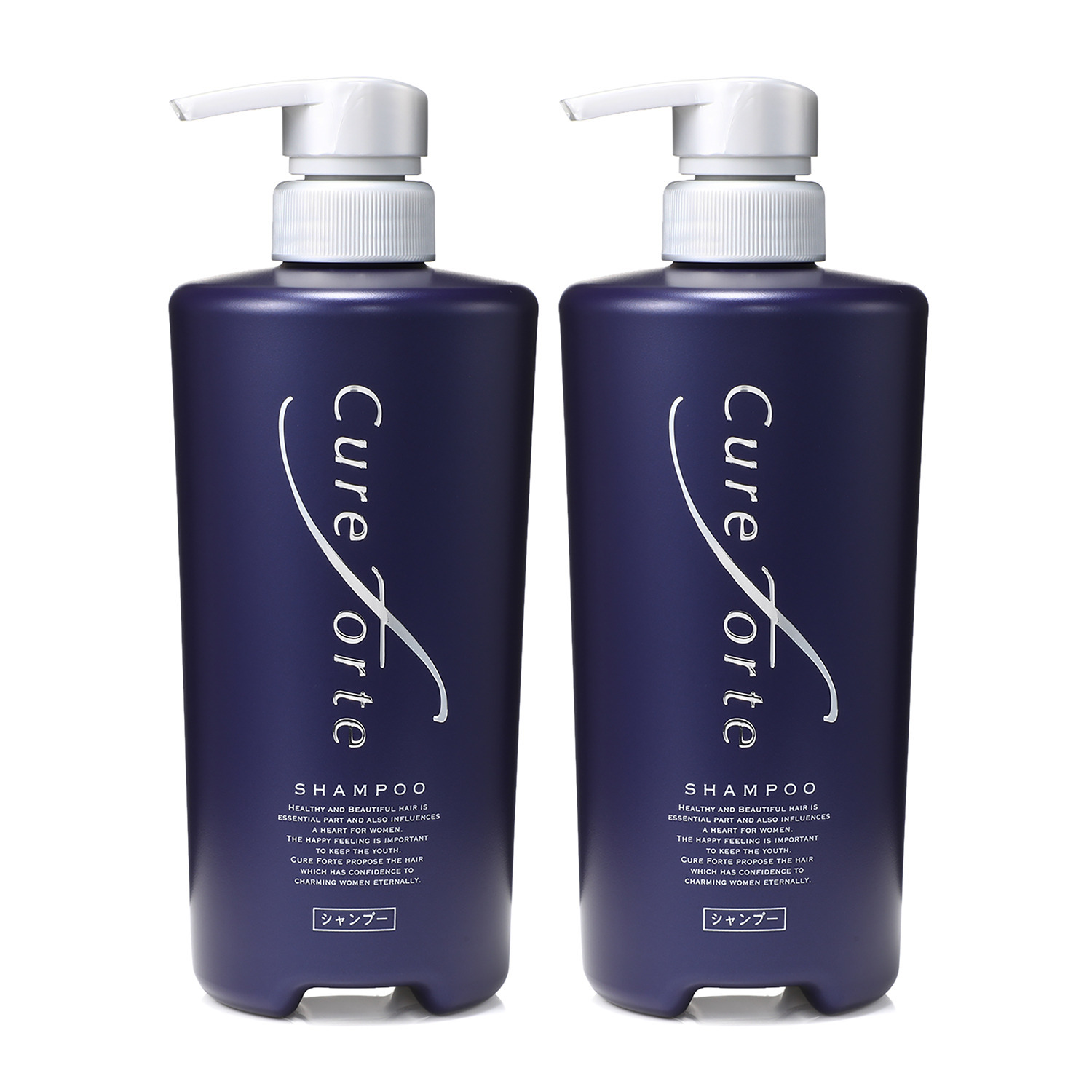 キュアフォルテ 髪と頭皮の老舗サロン開発 ハリコシツヤ美髪！ シャンプーＲＮ ＜リラックスハーブ 　ブレンドの香り＞ ６００ｍｌサイズ ２本セット