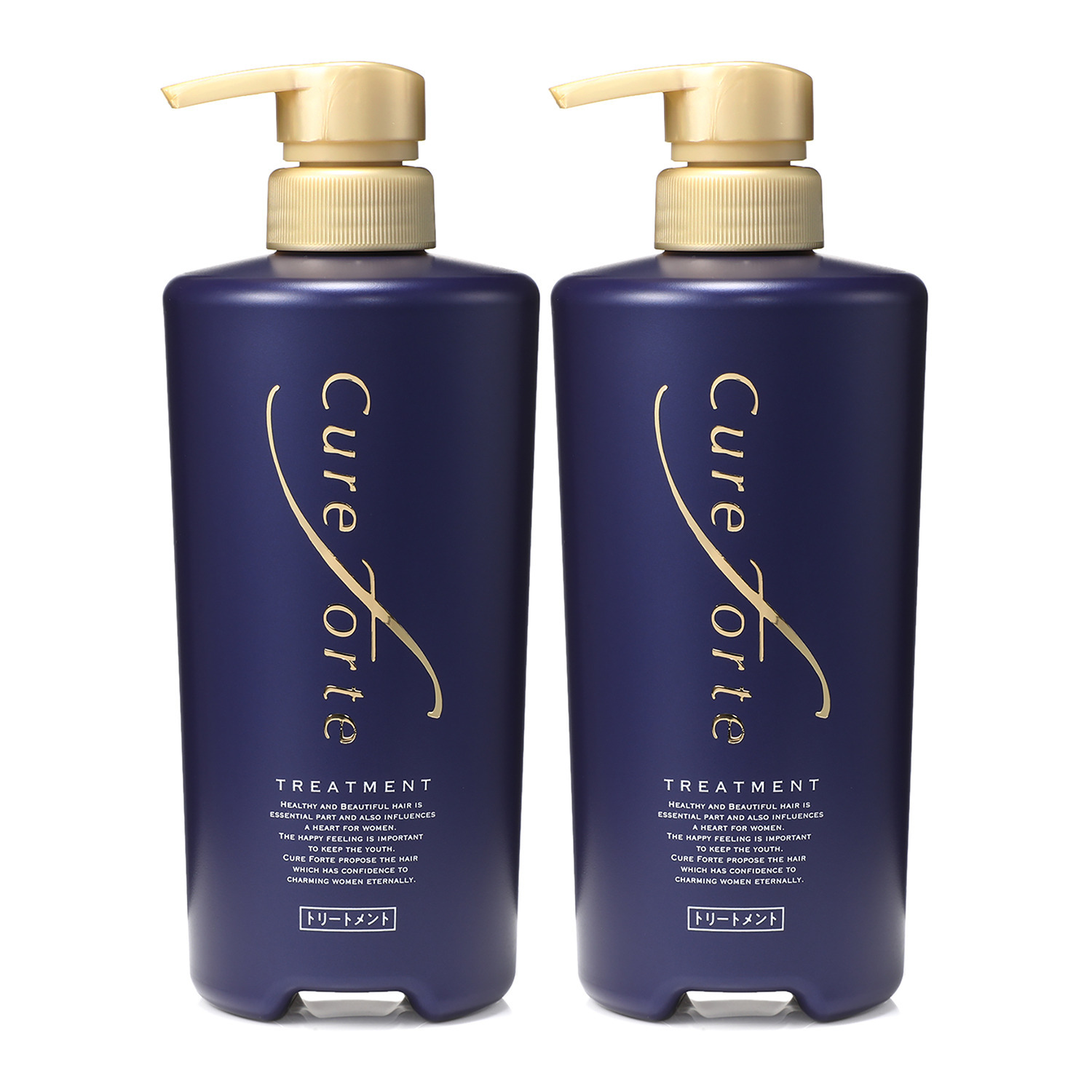 キュアフォルテ 髪と頭皮の老舗サロン開発 ハリコシツヤ美髪！ トリートメントＲＮ ＜リラックスハーブ 　ブレンドの香り＞ ６００ｇサイズ ２本セット