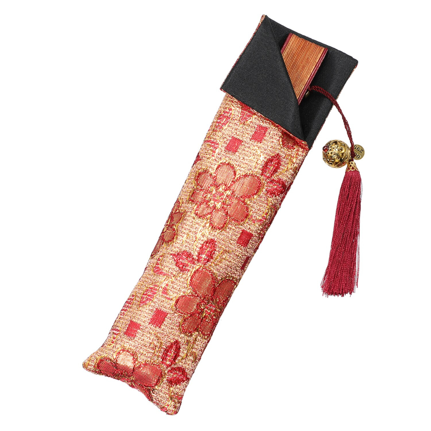 祝！２０周年記念 ガムランボール お扇子 ＜福運の風＞の象徴 〜金財万倍・奇跡・健康〜 収納ケース付