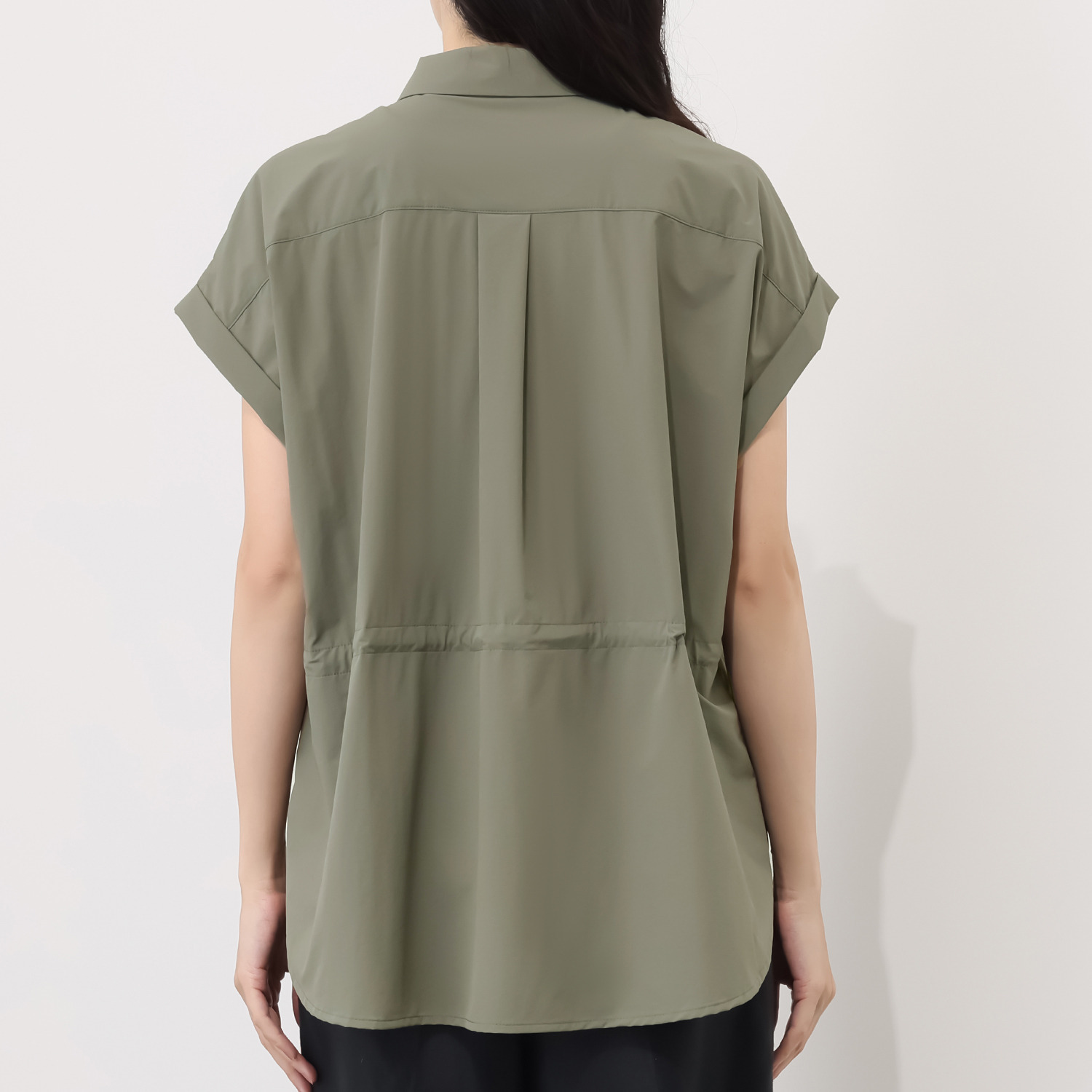 亀恭子セレクト！ アクータ はっ水・ＵＶカット ストレッチ シャツジャケット