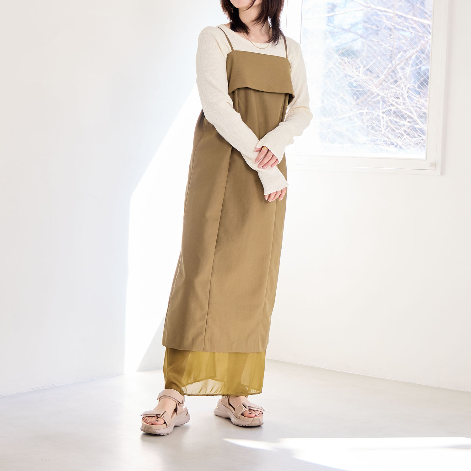 卑弥呼 はっ水　メタルパーツ フレキシブルベルト エレガント スポーツサンダル