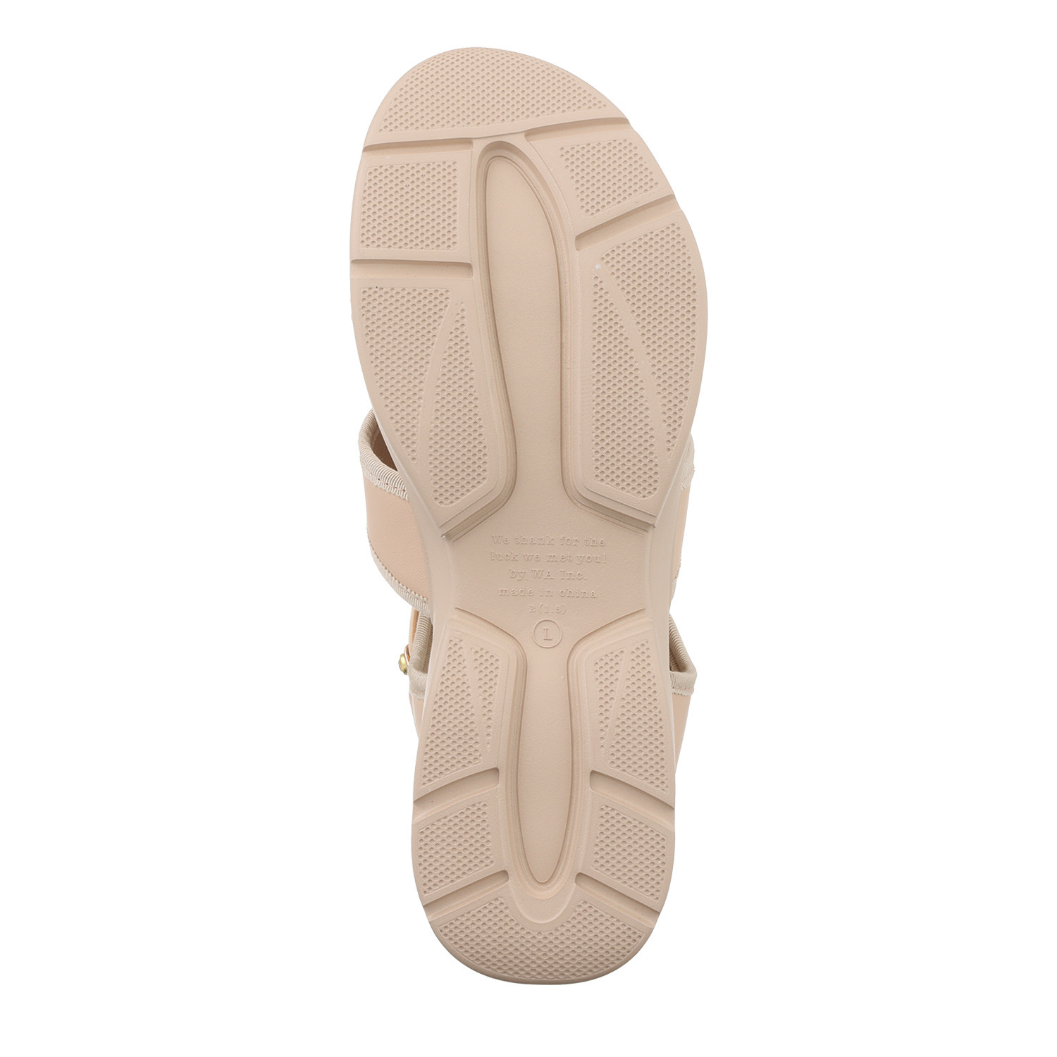 卑弥呼 メタル× ビジュウパーツ カバードスポーツサンダル