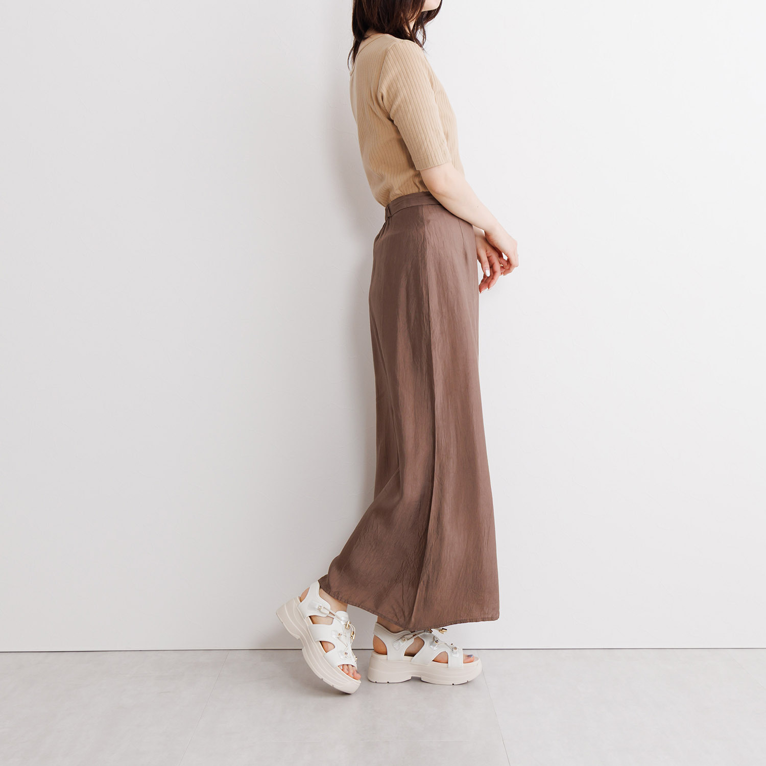 卑弥呼 メタル× ビジュウパーツ カバードスポーツサンダル