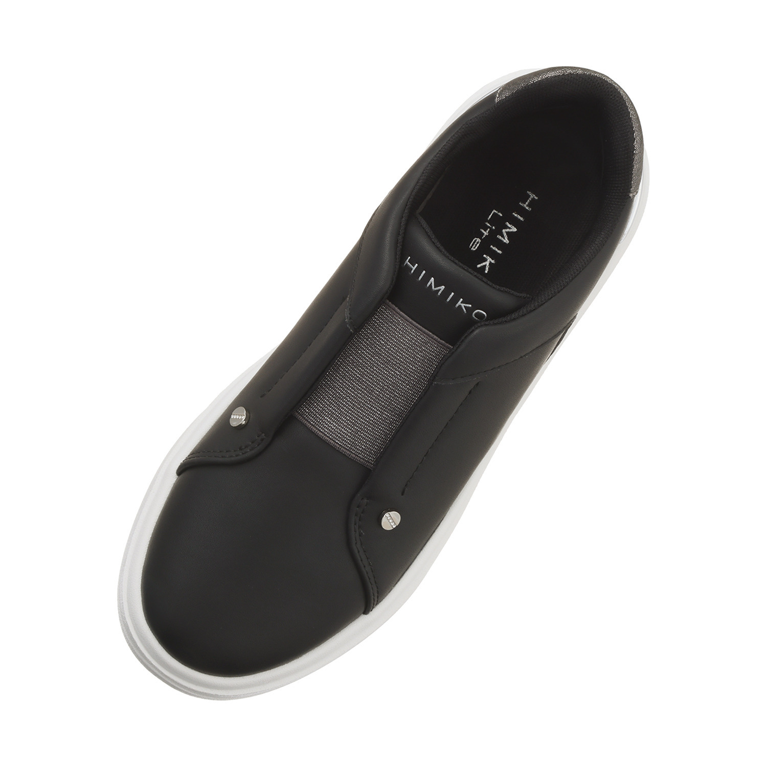 卑弥呼 メタルパーツ ゴアスリッポンスニーカー