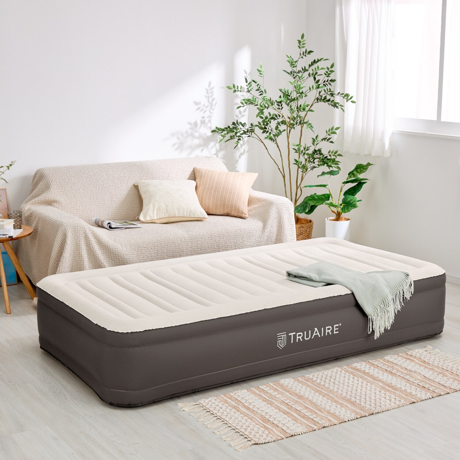 電動ポンプ内蔵 エアーベッド ”ＩＮＴＥＸ ＴＲＵＡＩＲＥ” ＜ダブル＞